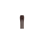 The Latest Brown Polyester Skinny Pants
