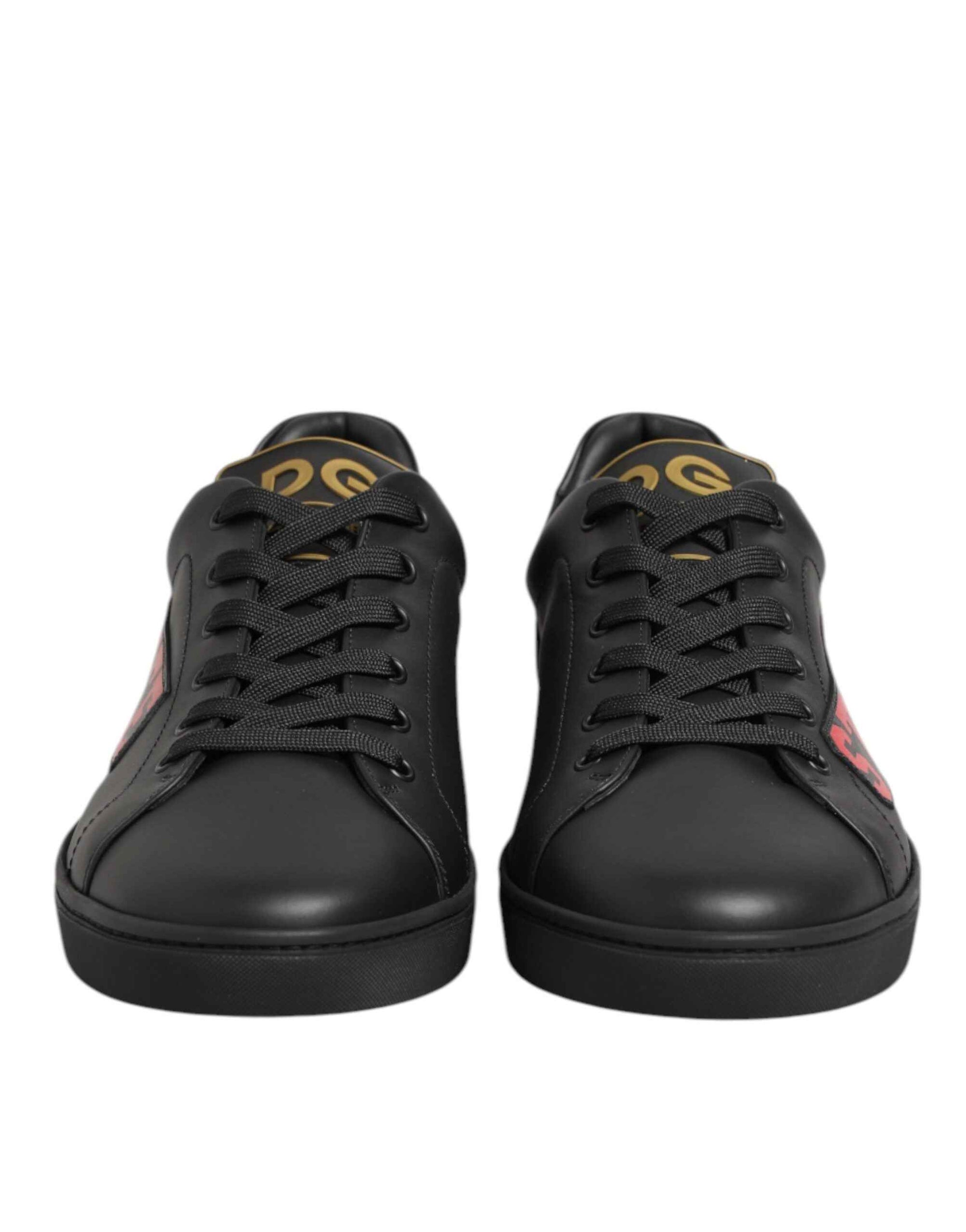 Dolce & Gabbana Black Street Life Low Top Men Sneakers Shoes