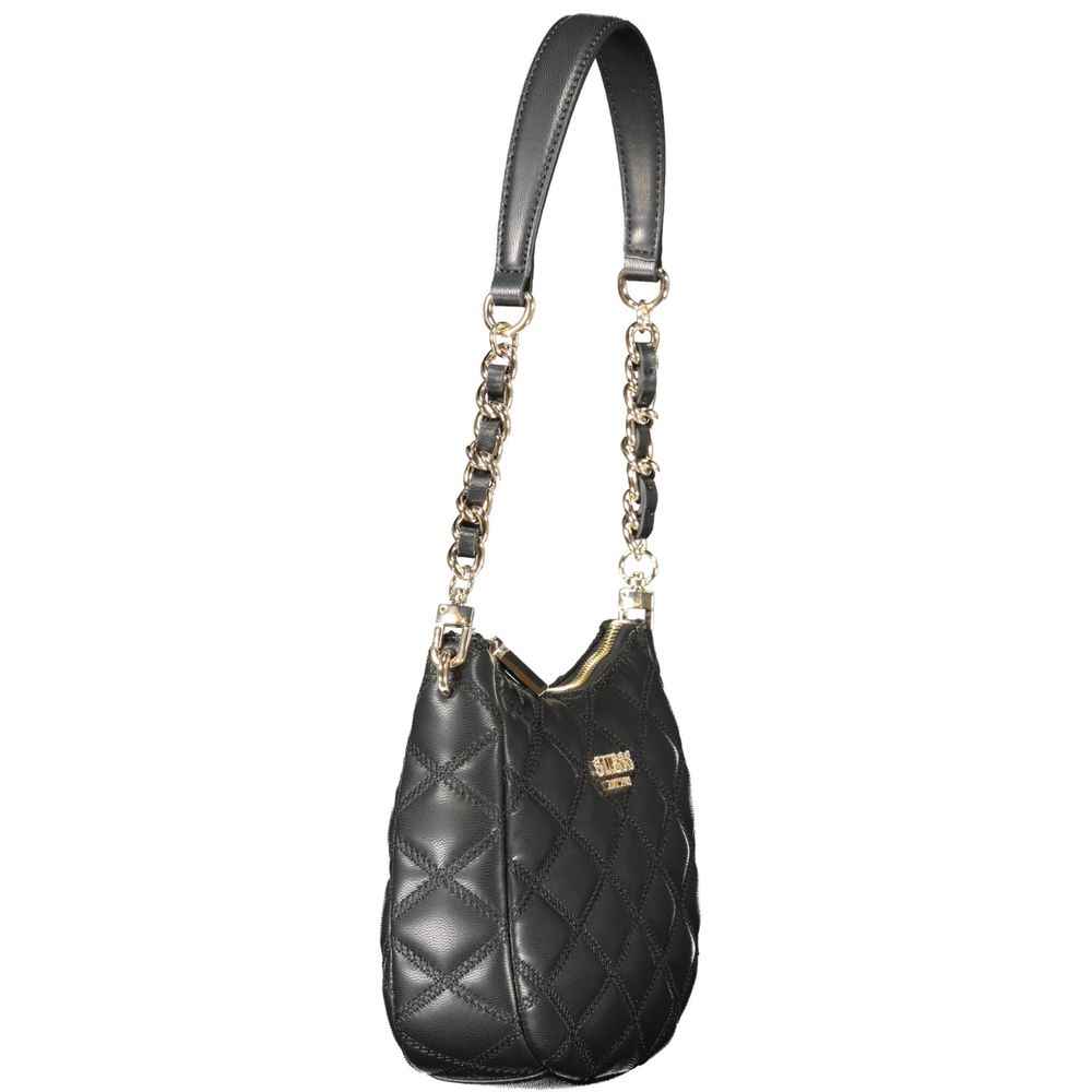 Guess Jeans Black Polyethylene Handbag