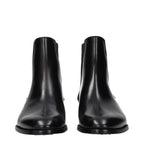 Celine Black Leather Ankle Boots