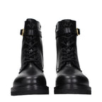 Celine Black Leather Ankle Boots