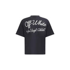 Off-White Black Cotton T-Shirt