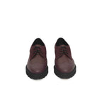 Cerruti 1881 Burgundy Cowhide Women Loafer