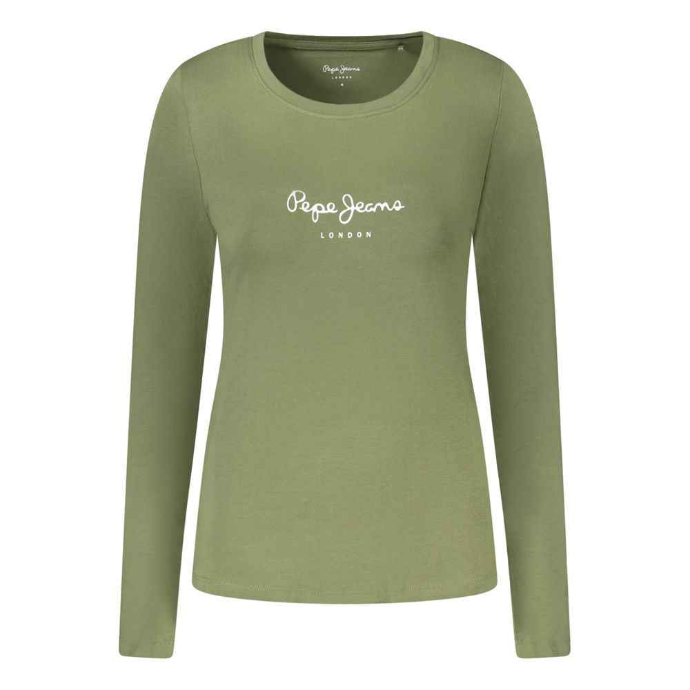 Pepe Jeans Green Cotton T-Shirt