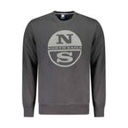 North Sails Black Cotton Sweatshirt