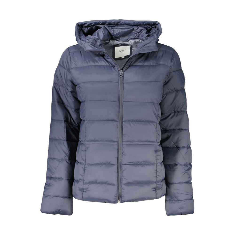 Pepe Jeans Blue Polyamide Jackets & Coat