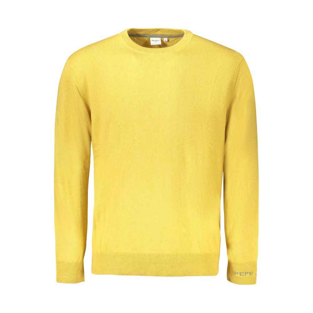 Pepe Jeans Yellow Cotton Sweater
