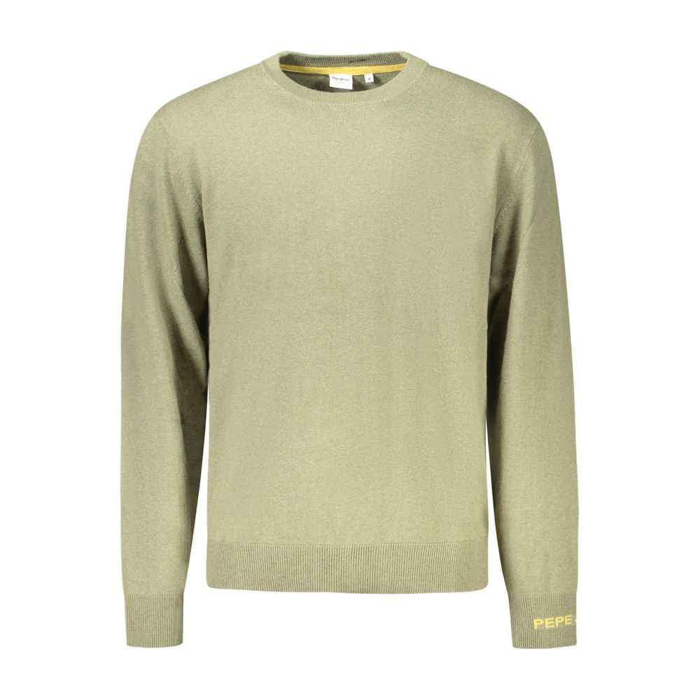 Pepe Jeans Green Cotton Sweater