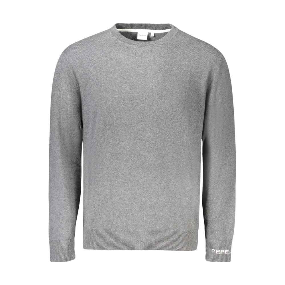 Pepe Jeans Gray Cotton Sweater