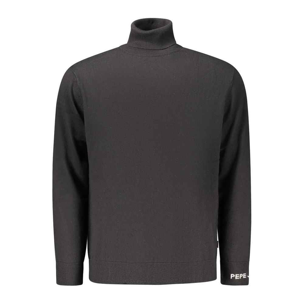 Pepe Jeans Black Cotton Sweater