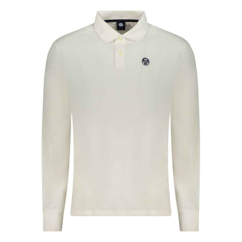 North Sails White Cotton Polo Shirt
