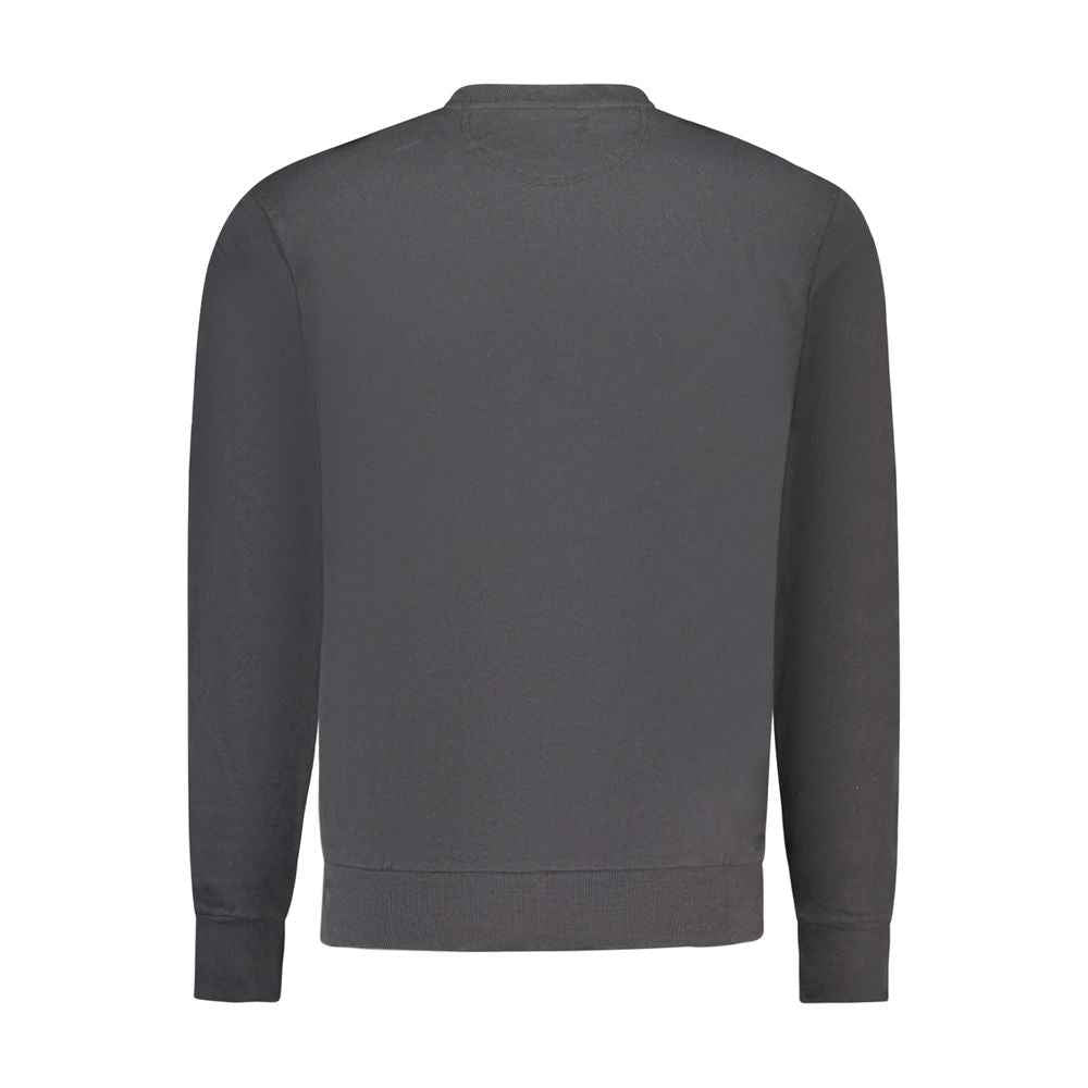 North Sails Black Cotton Sweatshirt