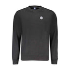 North Sails Black Cotton Sweatshirt