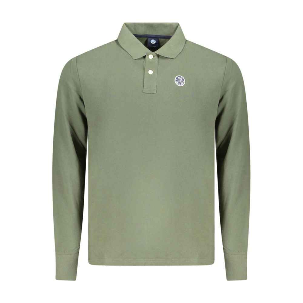 North Sails Green Cotton Polo Shirt