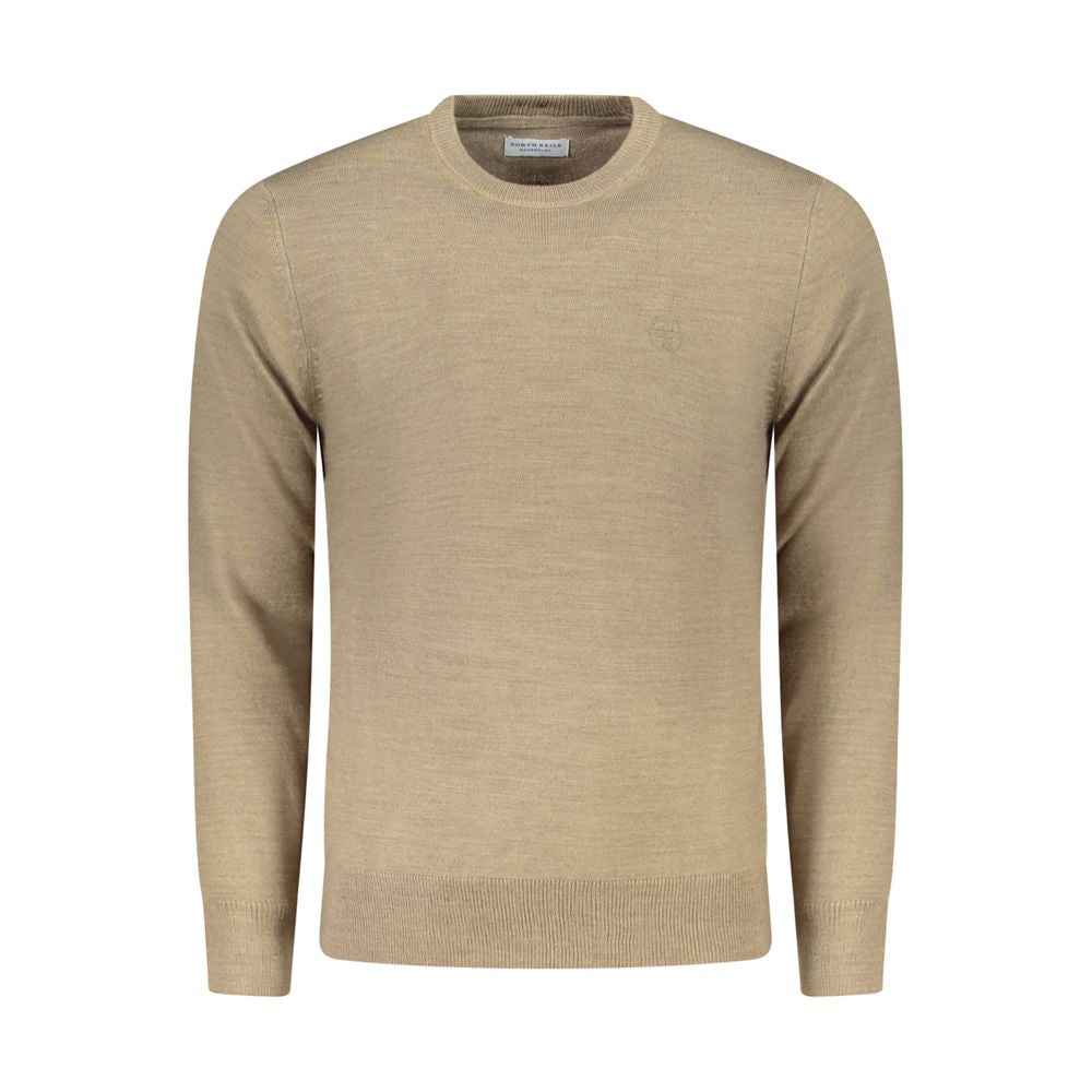 North Sails Brown Nylon Sweater