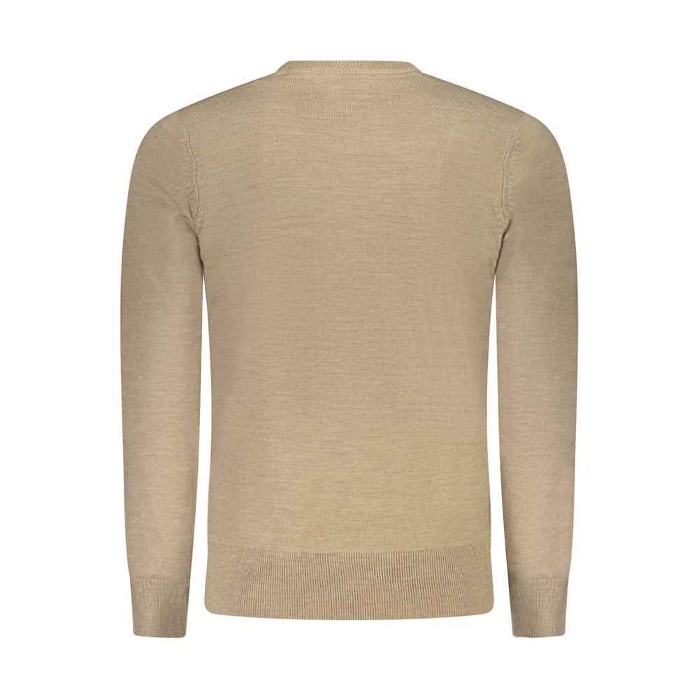 North Sails Brown Nylon Sweater
