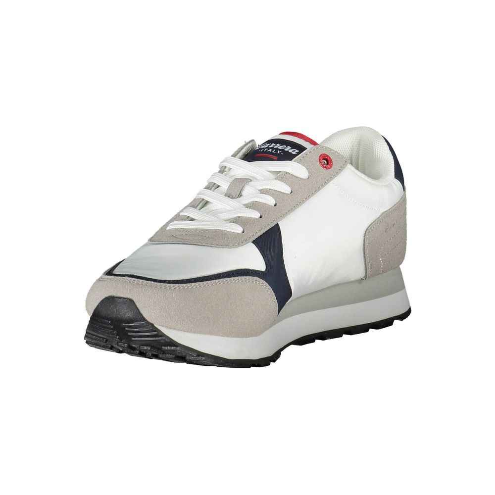 Carrera White Polyester Sneaker