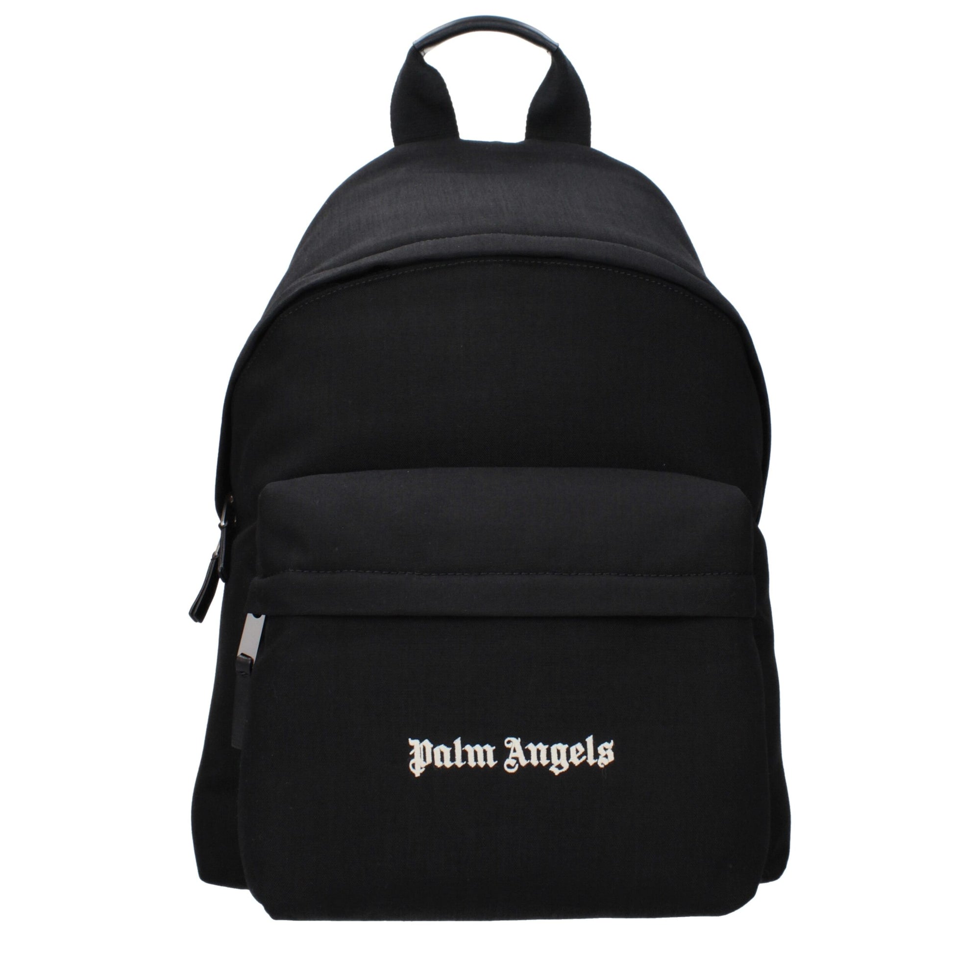 Palm Angels Black Fabric Backpack