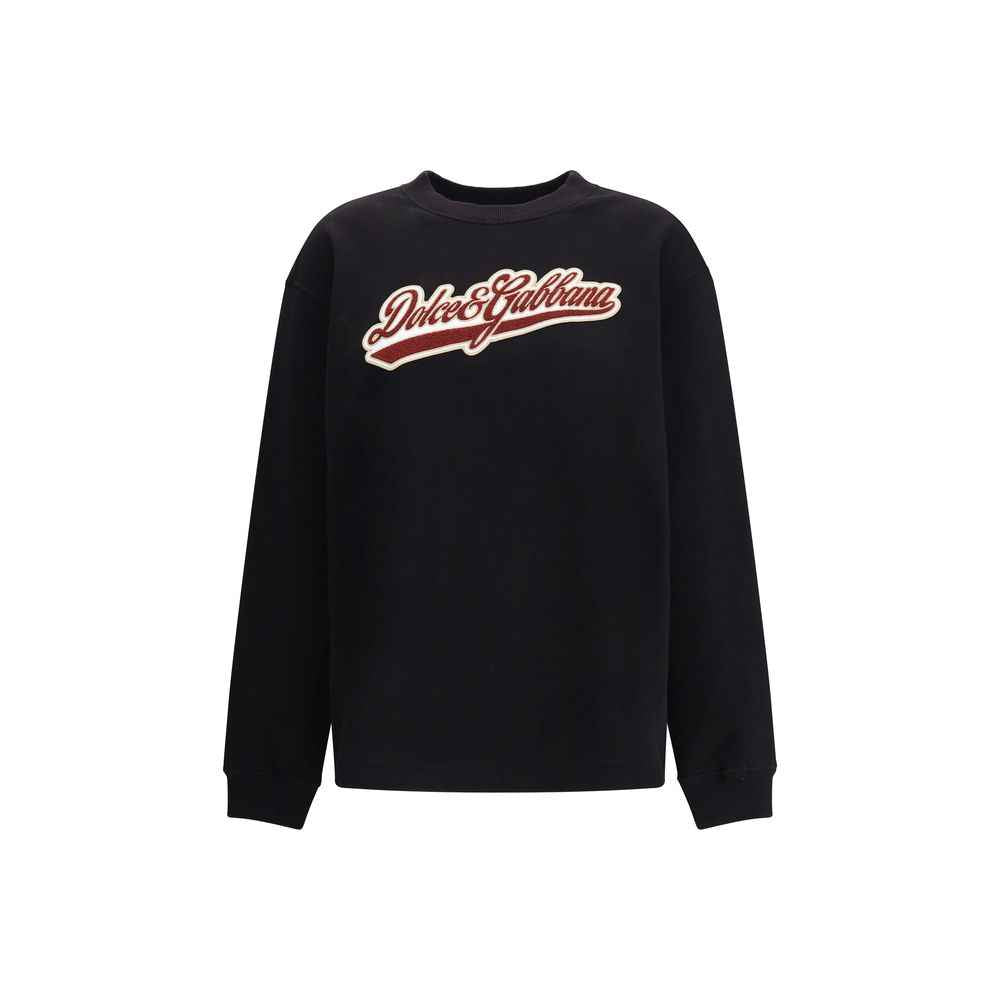 Dolce & Gabbana Cotton Sweatshirt with patch