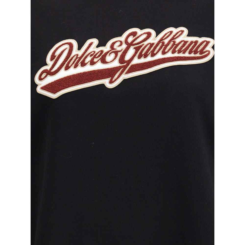 Dolce & Gabbana Cotton Sweatshirt with patch