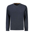 Hugo Boss Blue Cotton Sweatshirt
