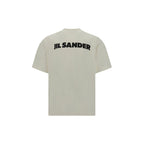Jil Sander White Cotton T-Shirt