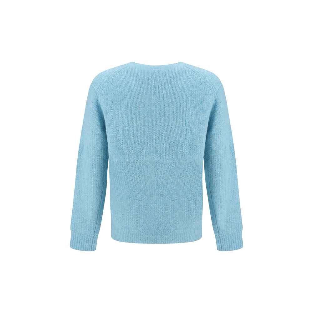 Sunflower Light Blue Alpaca Vicugna Pacos Sweatshirt