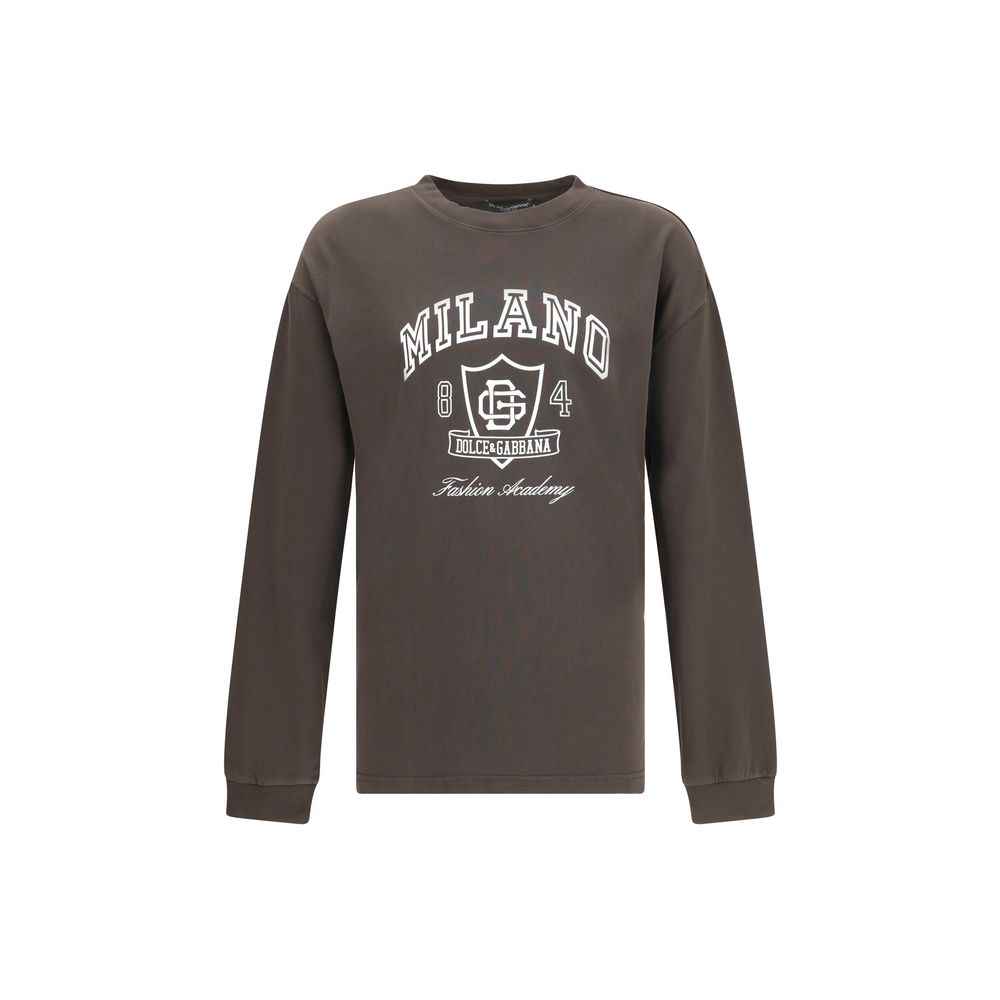 Dolce & Gabbana Cotton Long-Sleeve T-Shirt