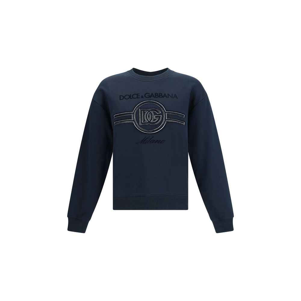 Dolce & Gabbana Jersey Sweatshirt with embroidery