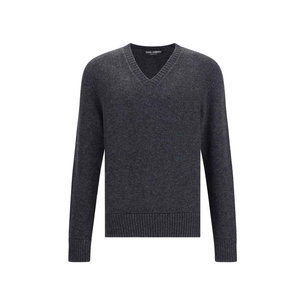 Dolce & Gabbana V-neck Wool Pullover