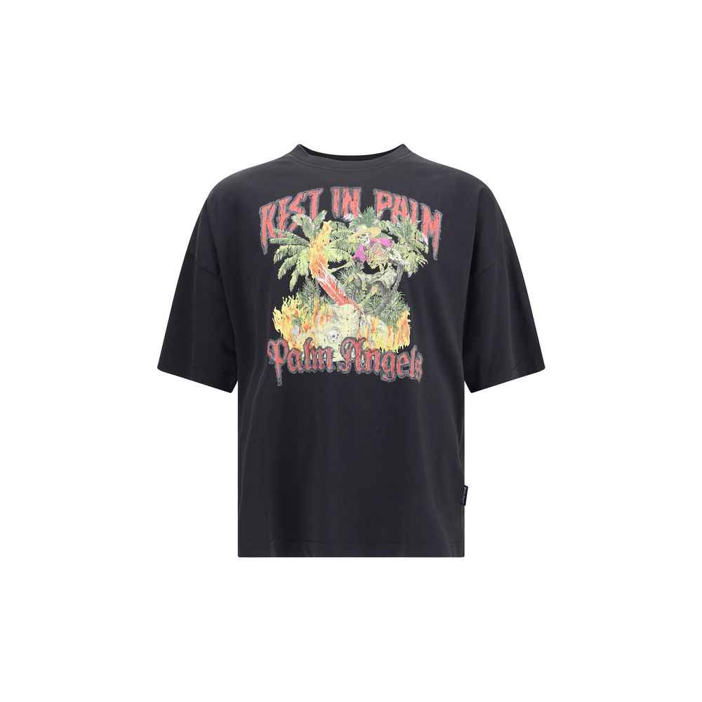 Palm Angels Rest in Palm Cotton T-Shirt