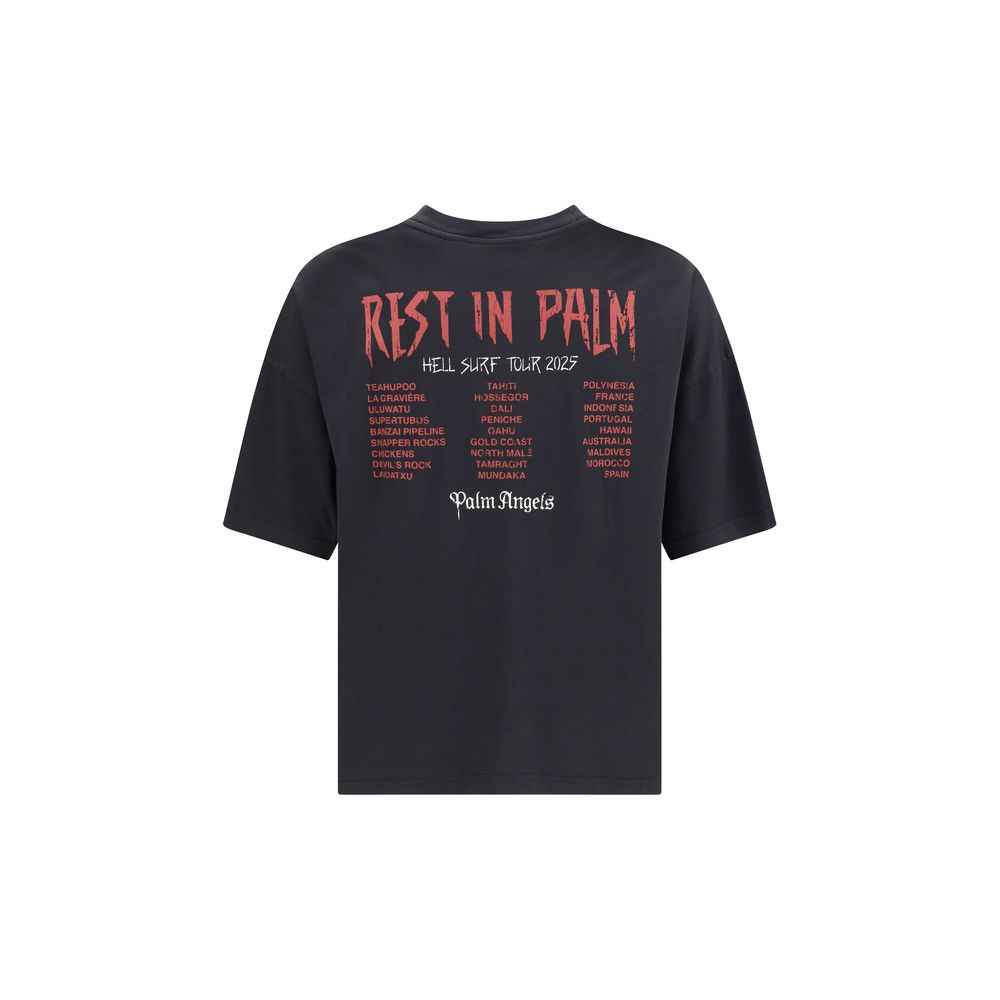 Palm Angels Rest in Palm Cotton T-Shirt