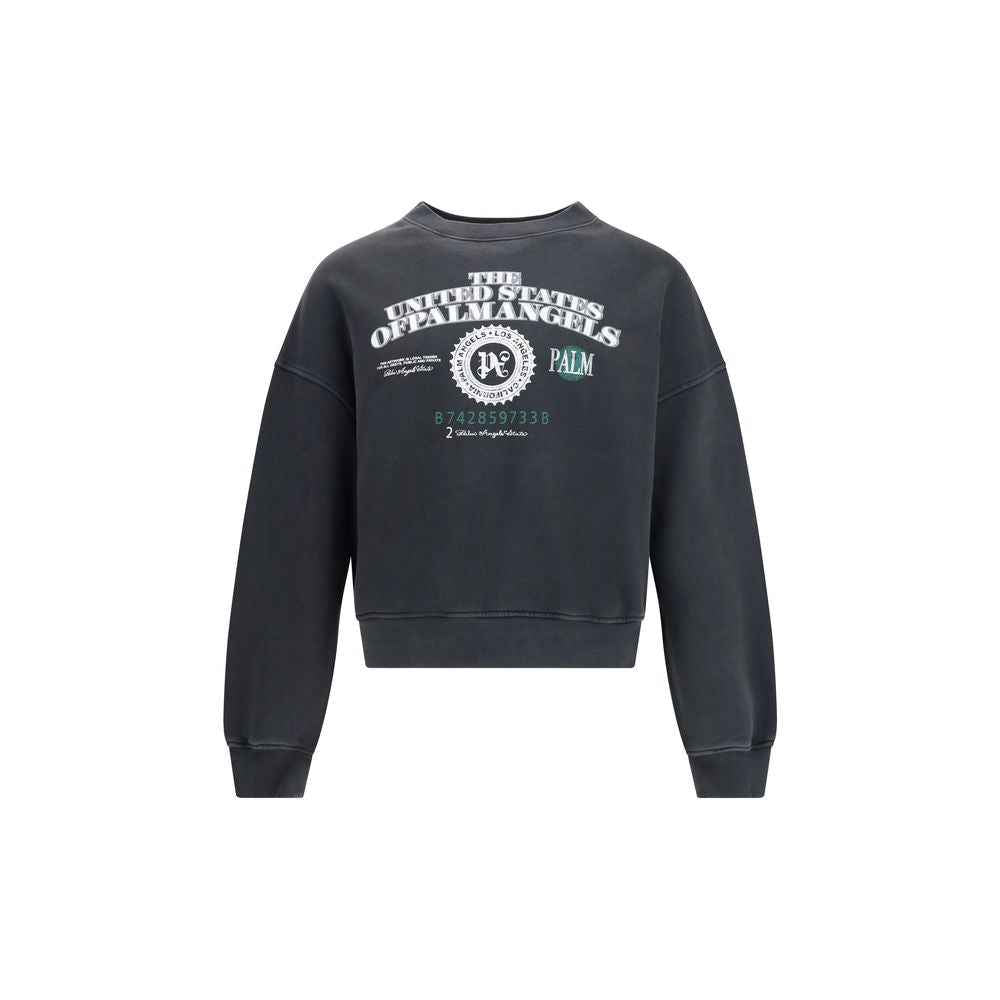 Palm Angels Dollar Loose Crew Vintage Sweatshir