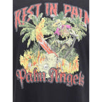 Palm Angels Rest in Palm Cotton T-Shirt