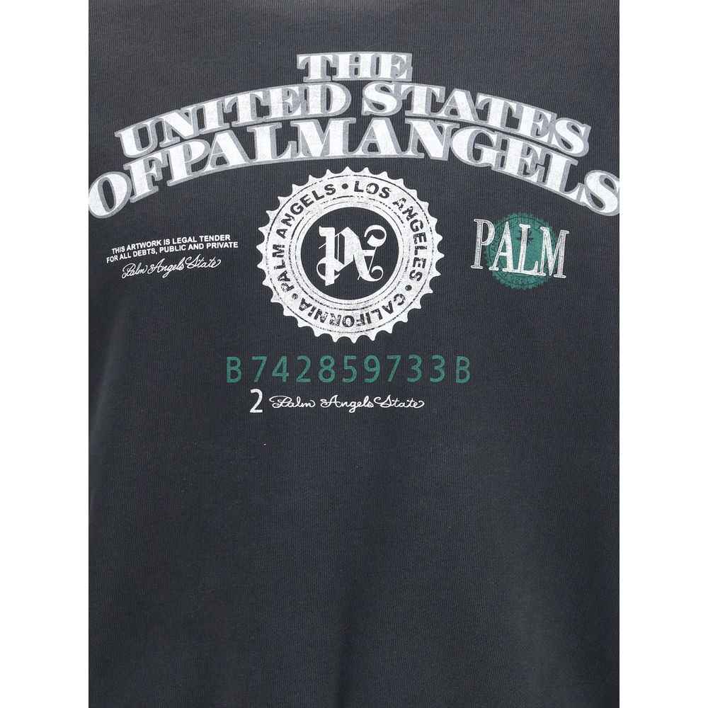 Palm Angels Dollar Loose Crew Vintage Sweatshir