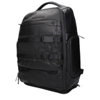 Piquadro Black Leather Backpack