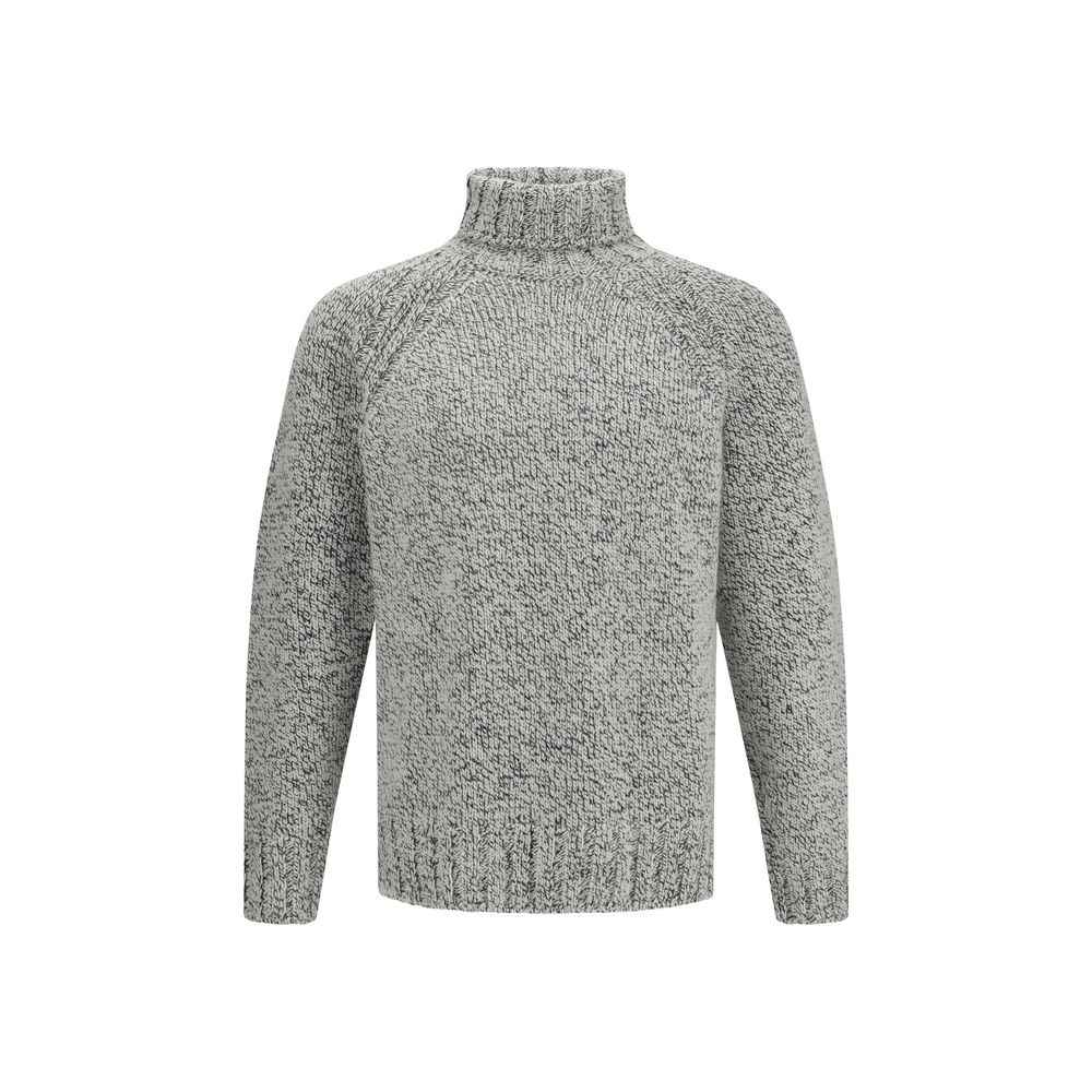 ZEGNA Cashmere and Wool Turtleneck Sweater