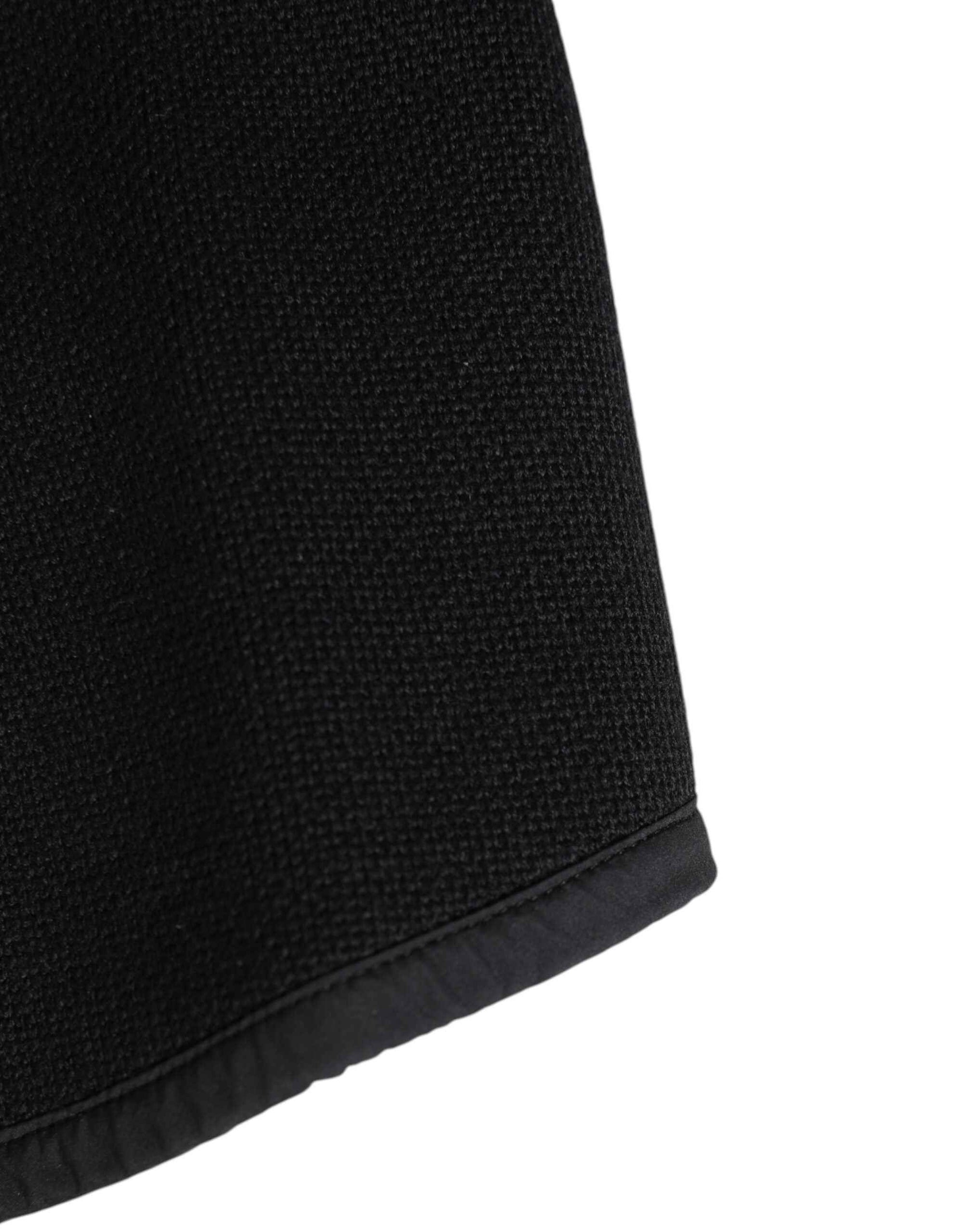 Dolce & Gabbana Black Lace Stole Knitted DG Logo Men One Size  Scarf