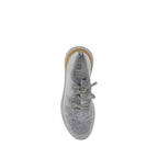 Brunello Cucinelli Gray Cotton Athletic Sneakers