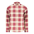 Timberland Red Cotton Men Shirt