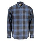 Timberland Blue Cotton Men Shirt