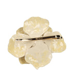 Valentino Garavani Beige Metal Broch