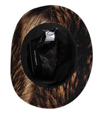 Dolce & Gabbana Multicolor Cotton Blend Fedora Capello Men Hat