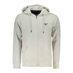 Accademia Militare Gray Cotton Men Hoodie