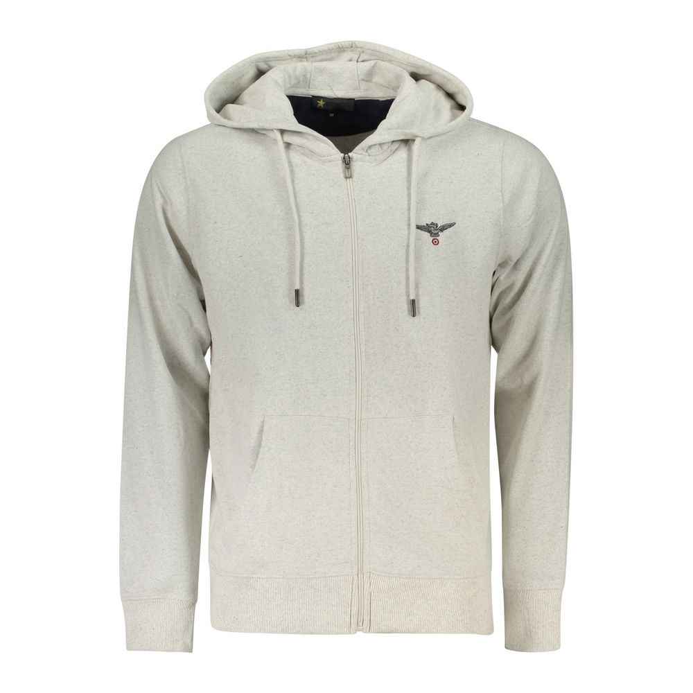 Accademia Militare Gray Cotton Men Hoodie