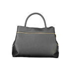 Twinset Black Polyurethane Women's Tote Bag