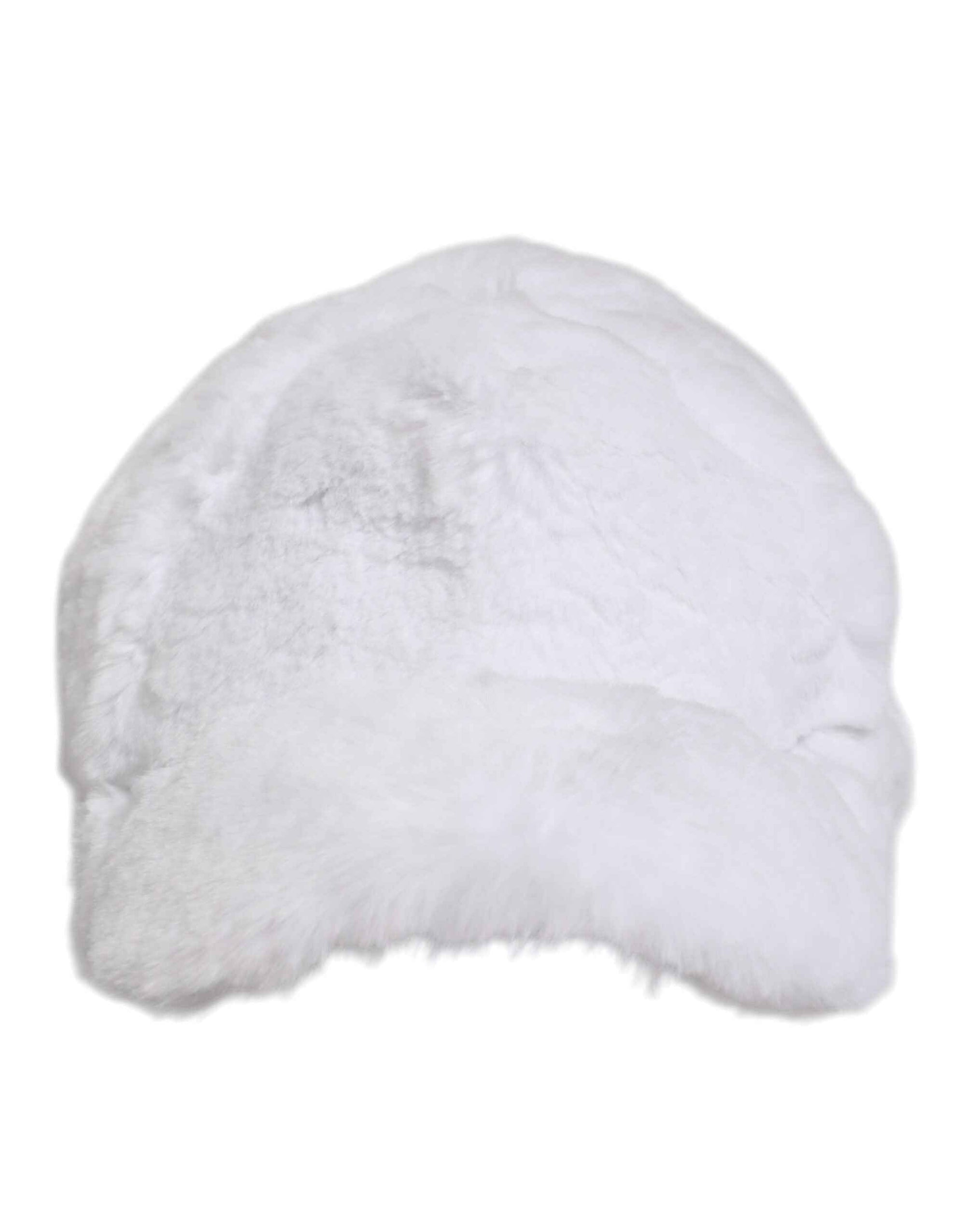 Dolce & Gabbana White Modacrylic Rapper Men Baseball Capello Hat