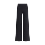 Max Mara Black Viscose Casual Pants