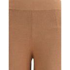 Max Mara Brown Viscose Casual Pants