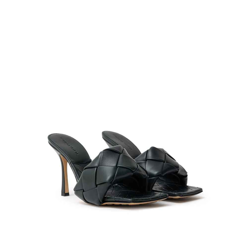 Bottega Veneta Green Leather Sandal
